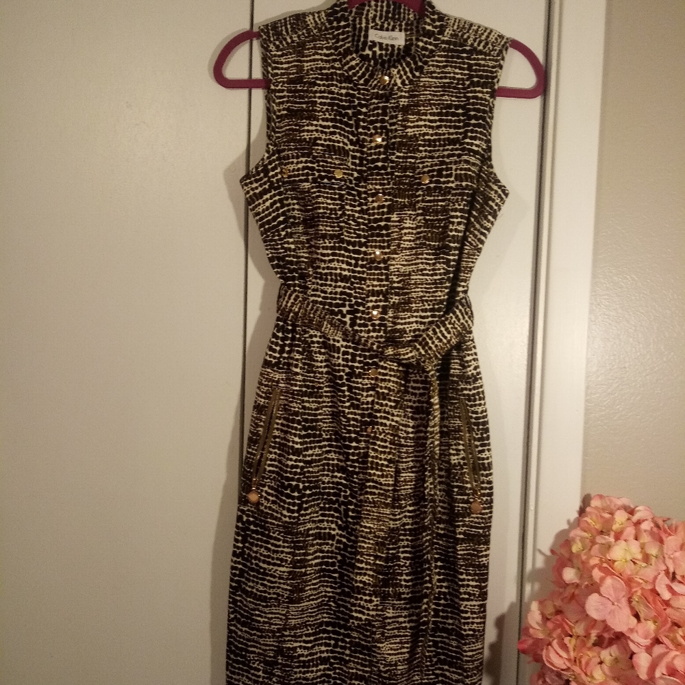 Calvin klein Animal Print Dress